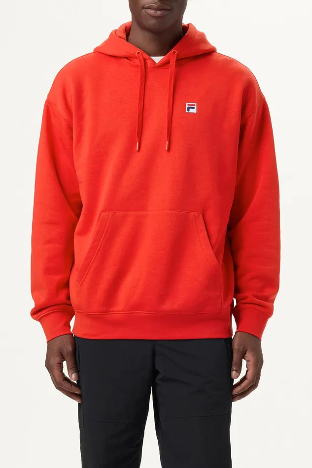 Sweatshirts and Hoodies Men Fila Classic Relaxed Hoodie 600 Fila Red Sweatshirts and Hoodies Men Fila Classic Relaxed Hoodie 600 Fila Red