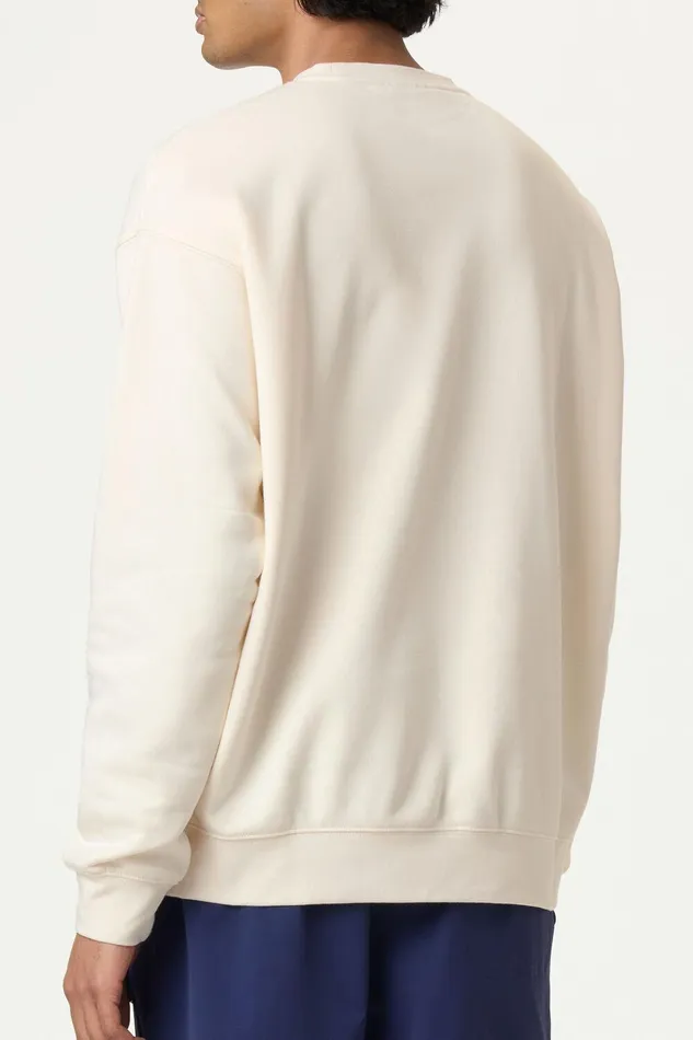 Sweatshirts and Hoodies Men Fila Classic Relaxed Sweatshirt 920 Gardenia Sweatshirts and Hoodies Men Fila Classic Relaxed Sweatshirt 920 Gardenia