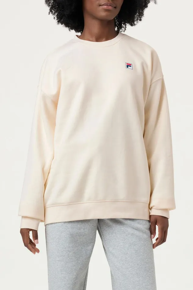Sweatshirts and Hoodies Men Fila Classic Relaxed Sweatshirt 920 Gardenia Sweatshirts and Hoodies Men Fila Classic Relaxed Sweatshirt 920 Gardenia