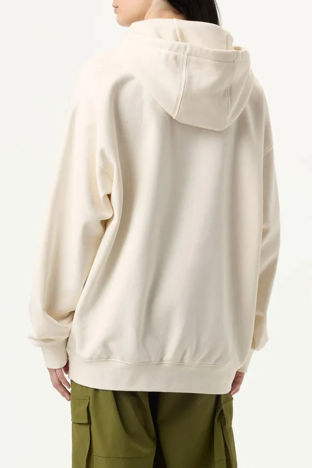 Sweatshirts and Hoodies Women Fila Classic Relaxed Hoodie 920 Gardenia