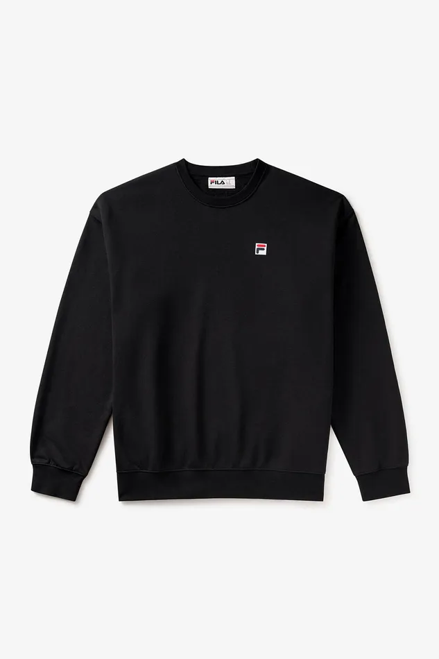 Sweatshirts and Hoodies Women Fila Classic Relaxed Sweatshirt 001 Black