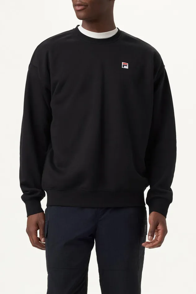 Sweatshirts and Hoodies Women Fila Classic Relaxed Sweatshirt 001 Black