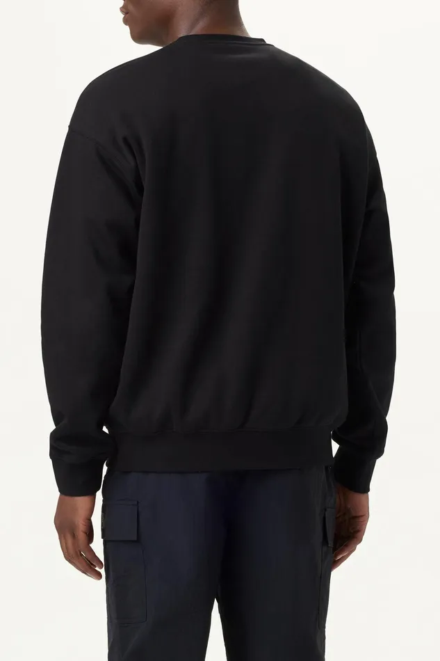 Sweatshirts and Hoodies Women Fila Classic Relaxed Sweatshirt 001 Black