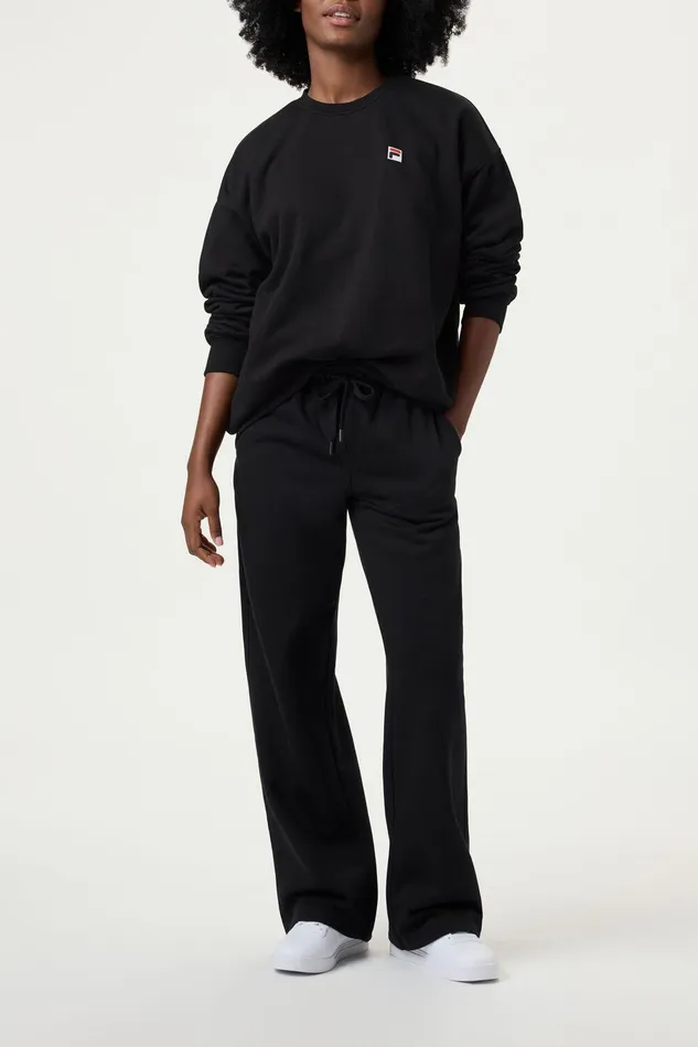 Sweatshirts and Hoodies Women Fila Classic Relaxed Sweatshirt 001 Black