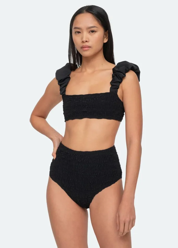 Swimwear Women Sea New York Sophie Bikini Top Black