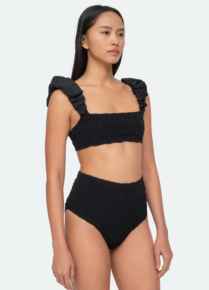 Swimwear Women Sea New York Sophie Bikini Top Black