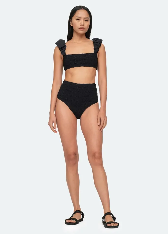 Swimwear Women Sea New York Sophie Bikini Top Black