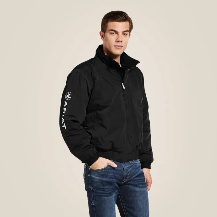 Team Insulated Jacket Black Men Ariat Jackets and Vests
