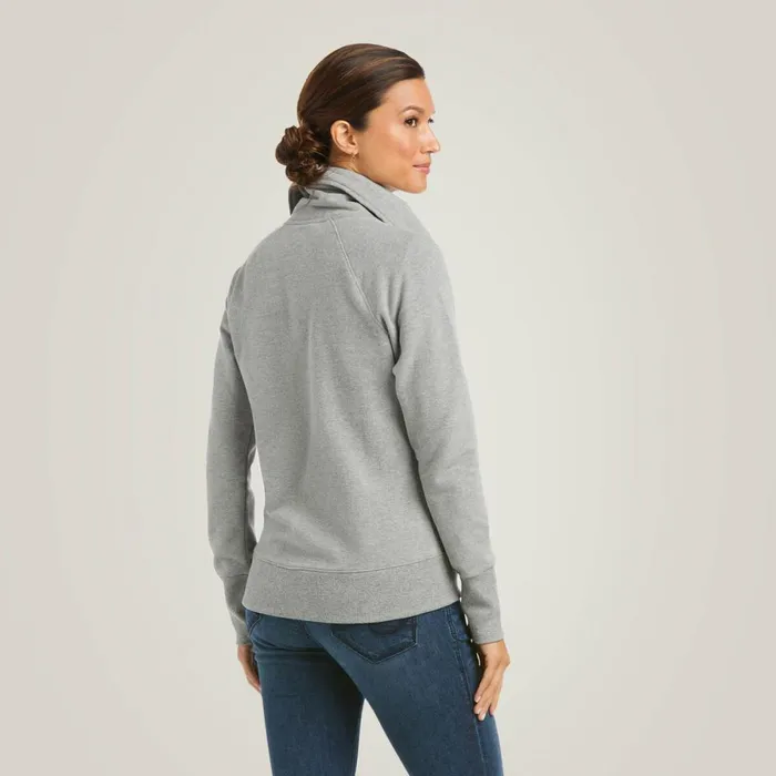 Team Logo Full Zip Sweatshirt Heather Grey Women Ariat Sweatshirts and Hoodies Team Logo Full Zip Sweatshirt Heather Grey Women Ariat Sweatshirts and Hoodies