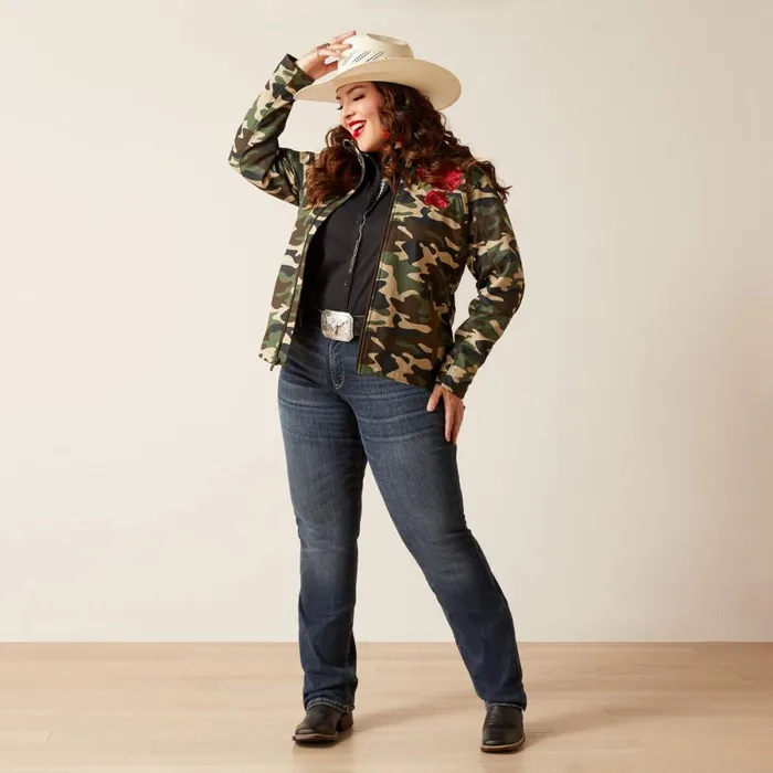 Team Softshell Rodeo Quincy Jacket Wild West Usa Women Ariat Jackets and Vests Team Softshell Rodeo Quincy Jacket Wild West Usa Women Ariat Jackets and Vests