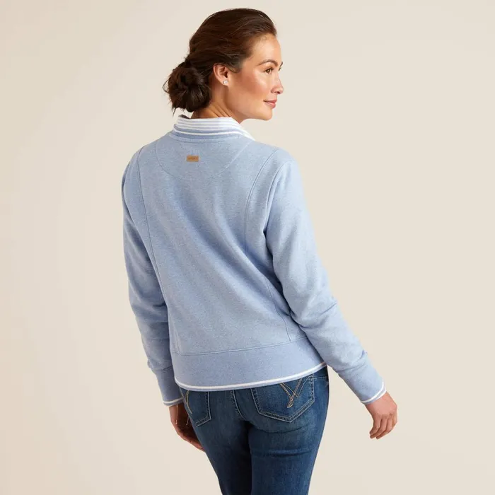 Tedstock Sweatshirt Light Blue Heather Women Ariat Sweaters and Cardigans Tedstock Sweatshirt Light Blue Heather Women Ariat Sweaters and Cardigans