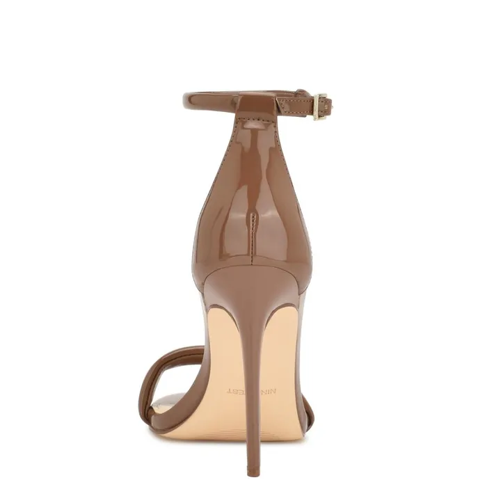 Teeya Ankle Strap Sandals New Maple Patent Women Nine West Sandals Teeya Ankle Strap Sandals New Maple Patent Women Nine West Sandals