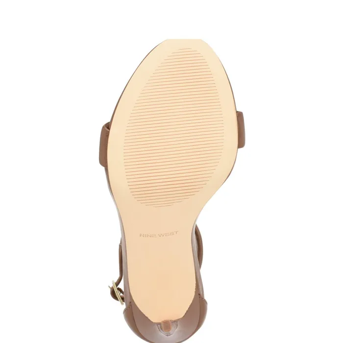 Teeya Ankle Strap Sandals New Maple Patent Women Nine West Sandals Teeya Ankle Strap Sandals New Maple Patent Women Nine West Sandals