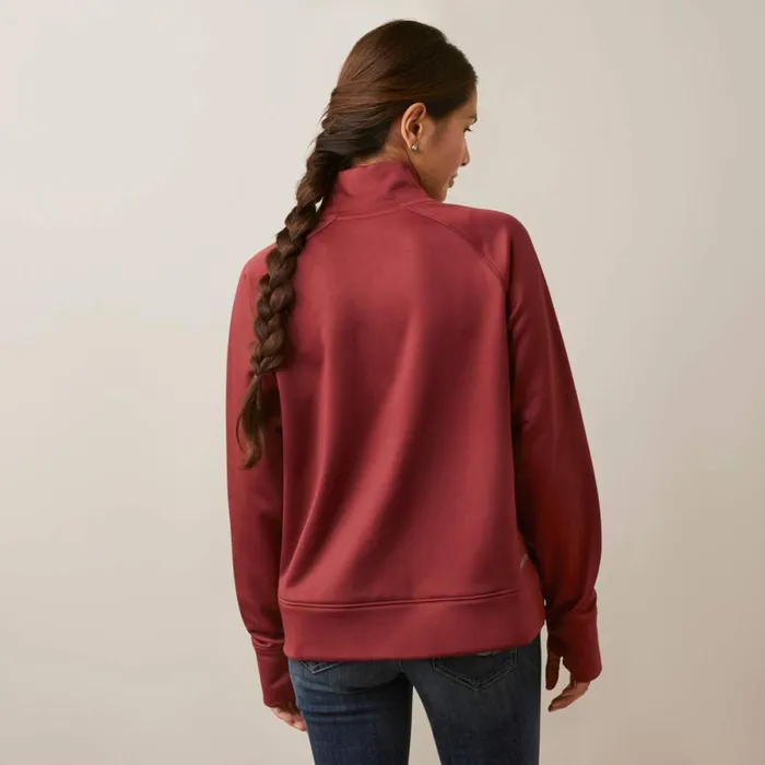 Tek Crossover Sweatshirt Burnt Russet Women Ariat Sweatshirts and Hoodies Tek Crossover Sweatshirt Burnt Russet Women Ariat Sweatshirts and Hoodies