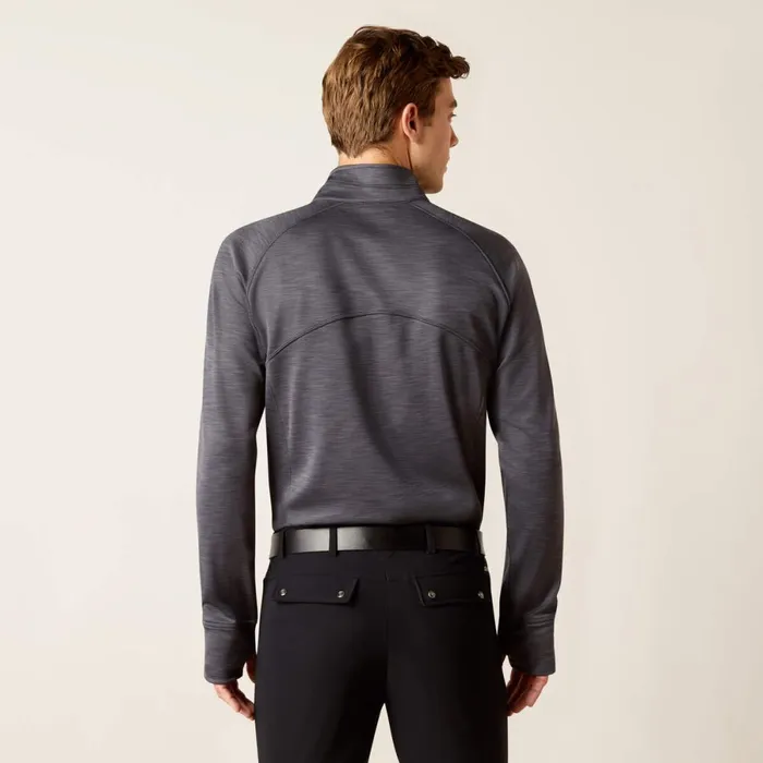 Tek Team 12 Zip Sweatshirt Ebony Men Ariat Sweatshirts and Hoodies