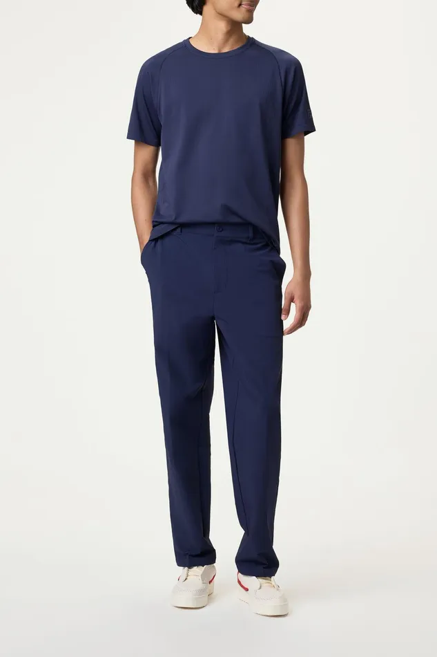 Tennis Men Fila Lucky Ace Short Sleeve Seamless Crew 400 Fila Navy