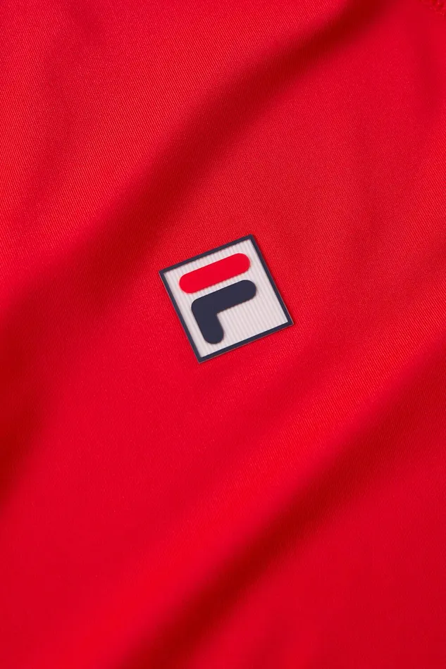 Tennis Men Fila Short Sleeve Crewneck 622 Fila Red Tennis Men Fila Short Sleeve Crewneck 622 Fila Red