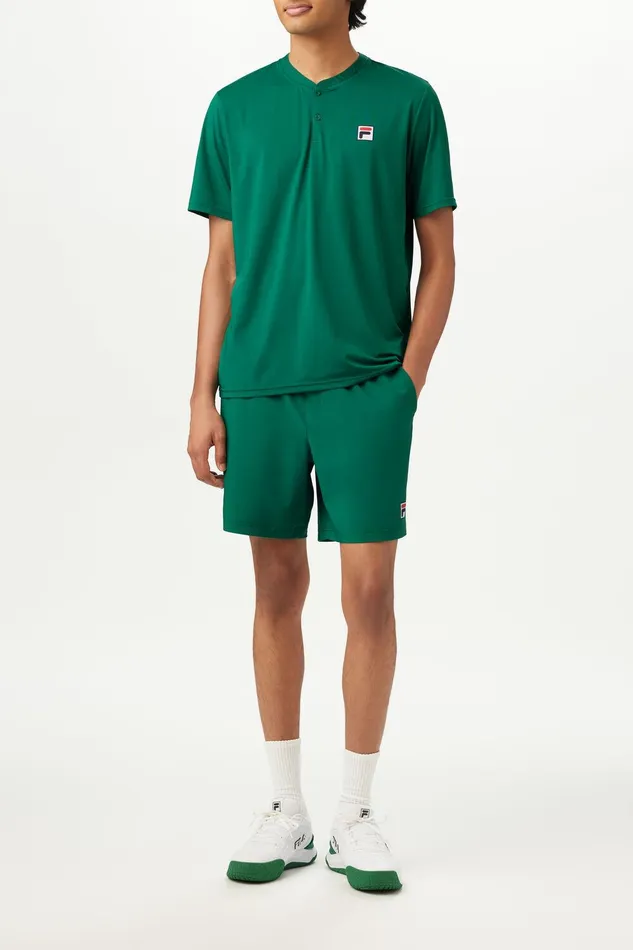 Tennis Men Fila SHORT SLEEVE HENLEY Tennis Men Fila SHORT SLEEVE HENLEY