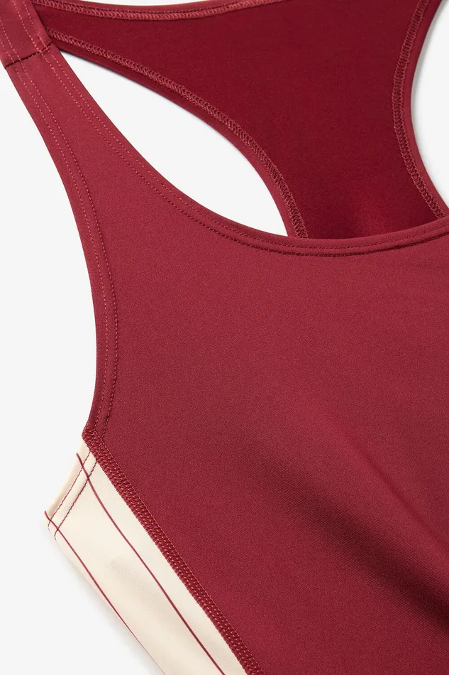 Tennis Women Fila Performance Iconic Racerback Tank 948 Cabernetangora Tennis Women Fila Performance Iconic Racerback Tank 948 Cabernetangora
