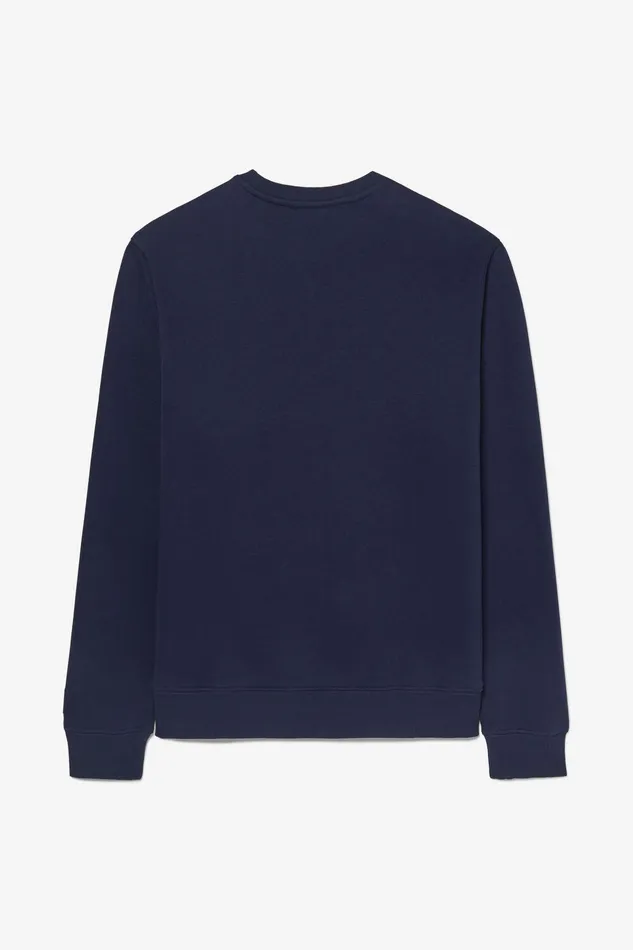 Tennis Women Fila Unisex Pickleball Crewneck Sweatshirt 412 Fila Navy