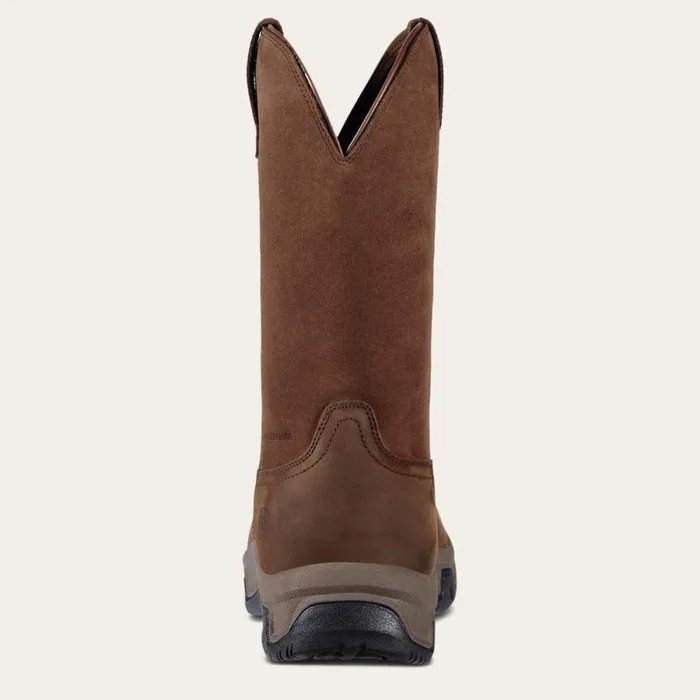 Terrain Pull On Waterproof Boot Distressed Brown Men Ariat Western Boots Terrain Pull On Waterproof Boot Distressed Brown Men Ariat Western Boots