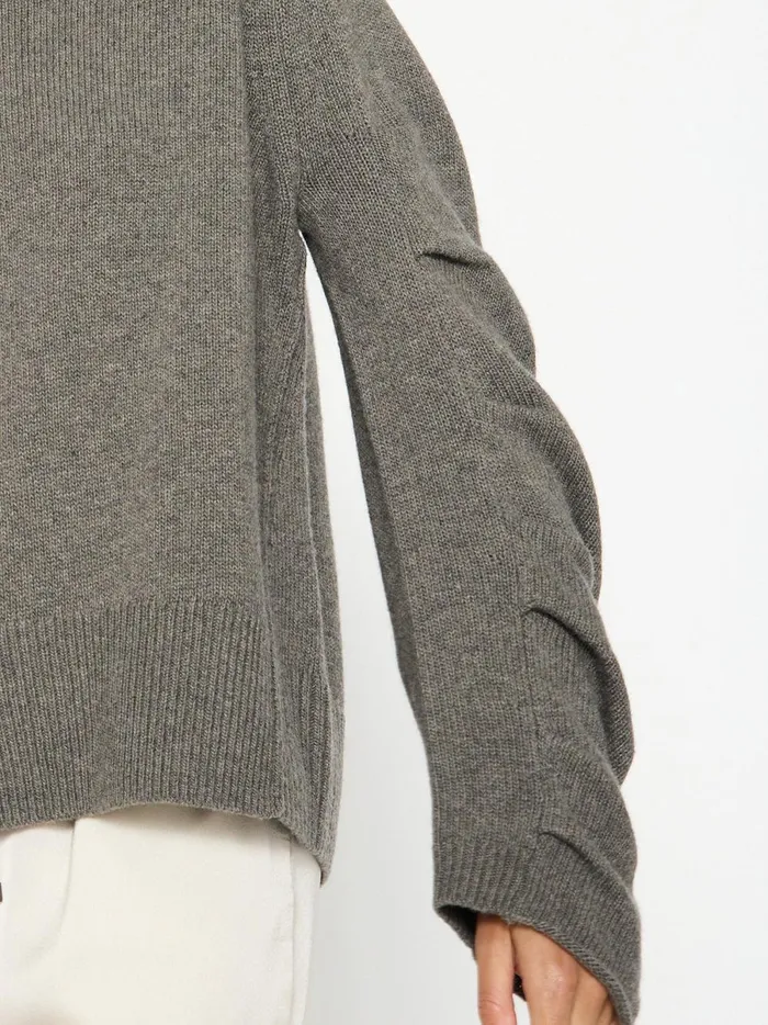 The Elira Crew Stoney Mlange Women Brochu Walker Sweaters