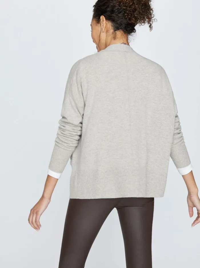 The Halo Cardigan Light Chia Melange Women Brochu Walker Cardigans