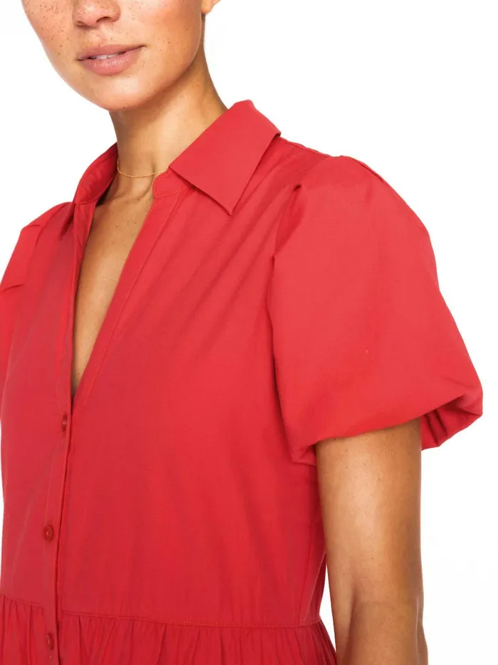 The Havana Dress Carmine Red Women Brochu Walker Dresses