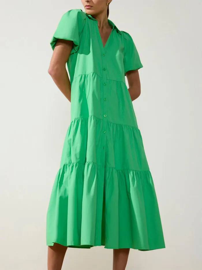 The Havana Dress Derby Green Women Brochu Walker Dresses