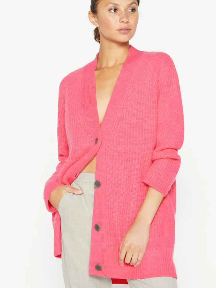 The Jenny Cardigan Nuevo Pink Women Brochu Walker Cardigans