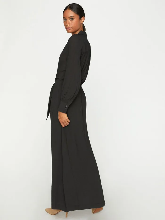The Madsen Maxi Dress Black Onyx Women Brochu Walker Dresses
