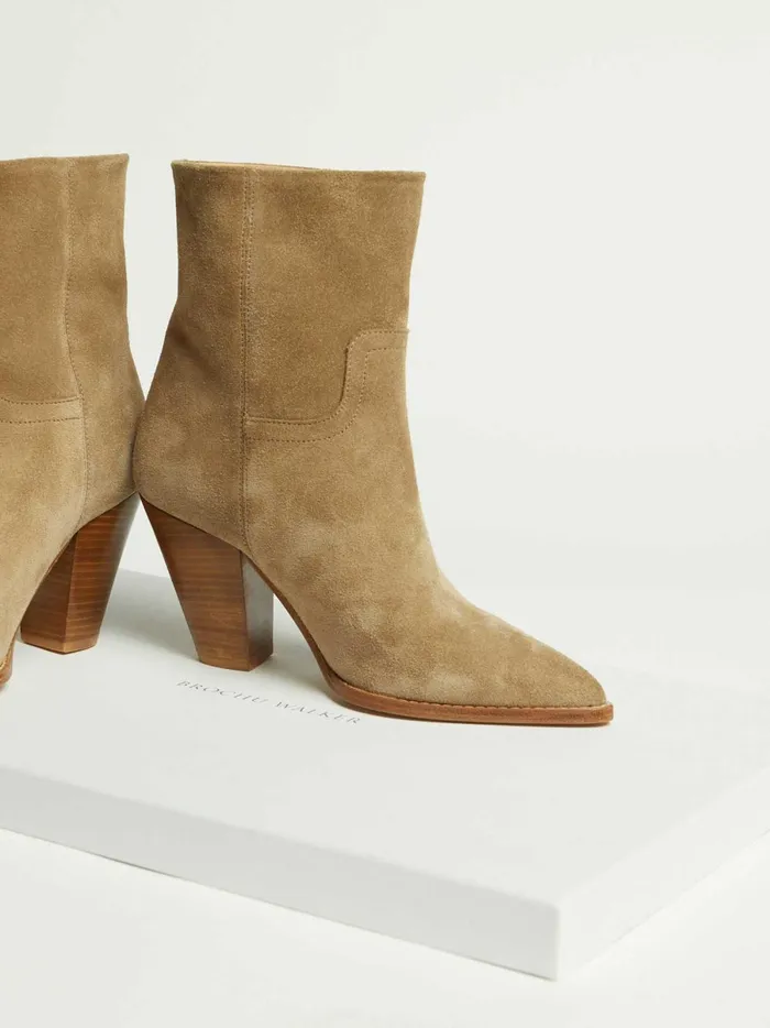 The Marfa Suede Ankle Boot Antler Women Brochu Walker Shoes