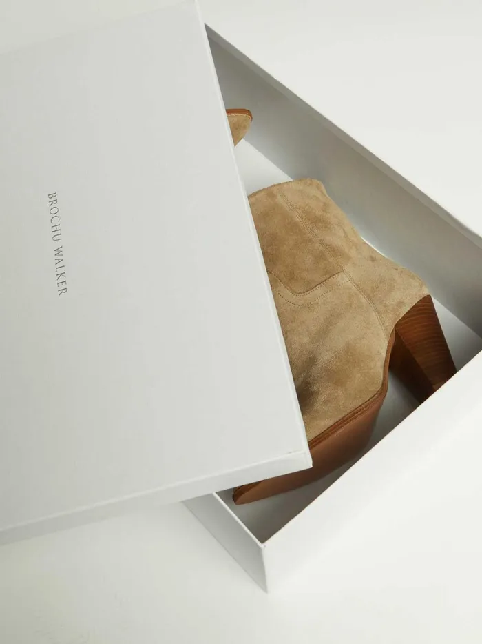 The Marfa Suede Ankle Boot Antler Women Brochu Walker Shoes
