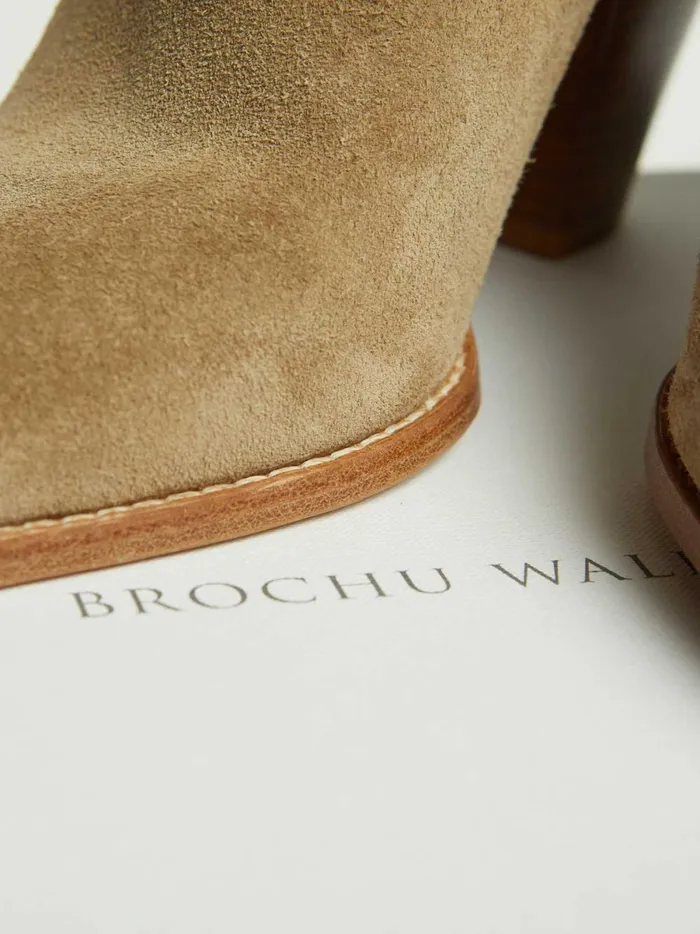 The Marfa Suede Ankle Boot Antler Women Brochu Walker Shoes