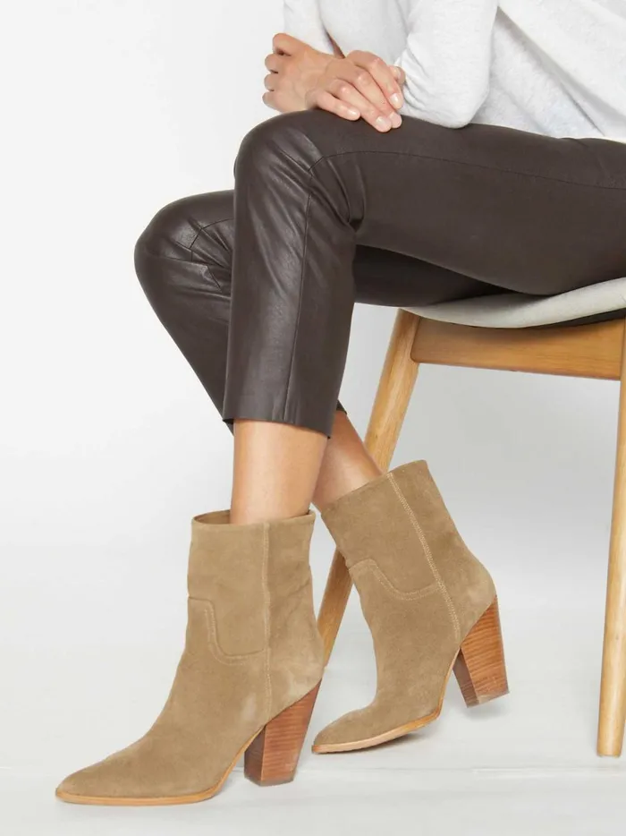 The Marfa Suede Ankle Boot Antler Women Brochu Walker Shoes