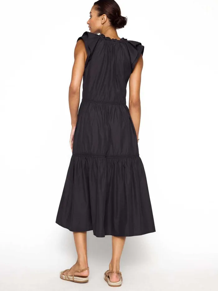 The Santorini Dress Washed Black Women Brochu Walker Dresses