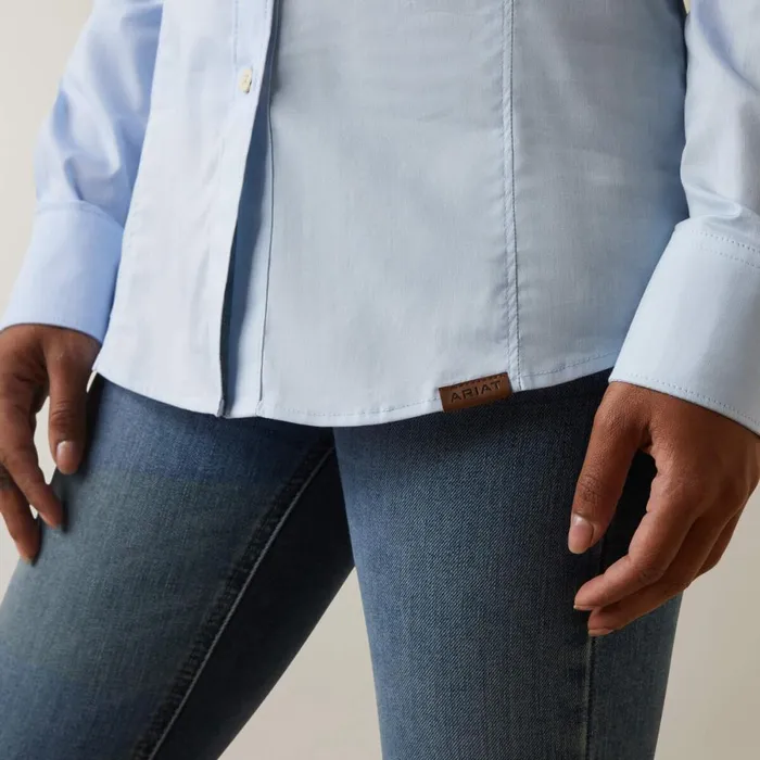 Tomales Shirt Powder Blue Women Ariat TShirts and Tops Tomales Shirt Powder Blue Women Ariat TShirts and Tops