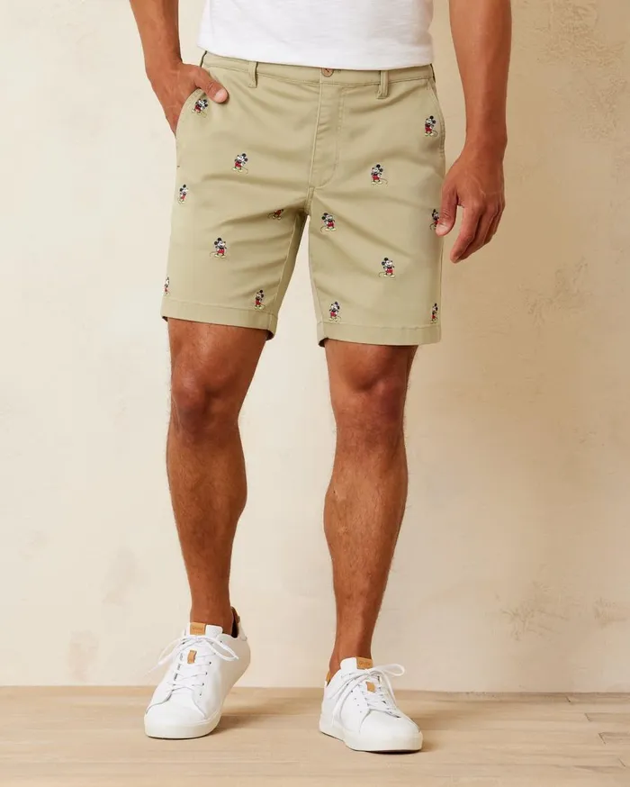 Tommy Bahama Beach Coast LinenBlend FlatFront 12Inch Shorts Port Side Blue MenBig and Tall Shorts