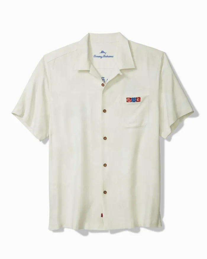 Tommy Bahama Big and Tall Sips And Stripes Forever Silk Camp Shirt Continental Big and Tall Shirts Tommy Bahama Big and Tall Sips And Stripes Forever Silk Camp Shirt Continental Big and Tall Shirts