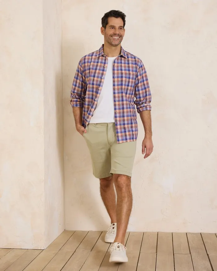 Tommy Bahama Chip Shot IslandZone 10Inch Shorts Bleached Sand Men Shorts Tommy Bahama Chip Shot IslandZone 10Inch Shorts Bleached Sand Men Shorts