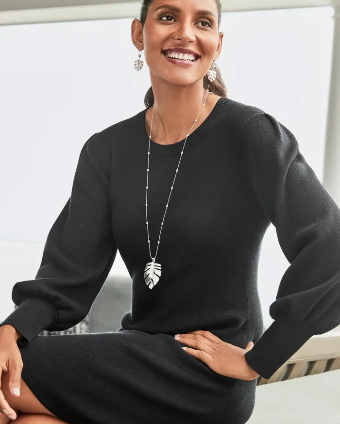 Tommy Bahama Island Essence Monstera Leaf Necklace Silver Women Jewelry Collections Tommy Bahama Island Essence Monstera Leaf Necklace Silver Women Jewelry Collections