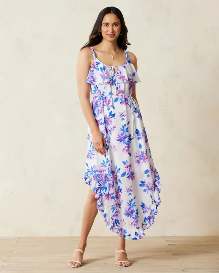 Tommy Bahama Joyful Blooms Sleeveless Maxi Dress Coconut Women Dresses Tommy Bahama Joyful Blooms Sleeveless Maxi Dress Coconut Women Dresses