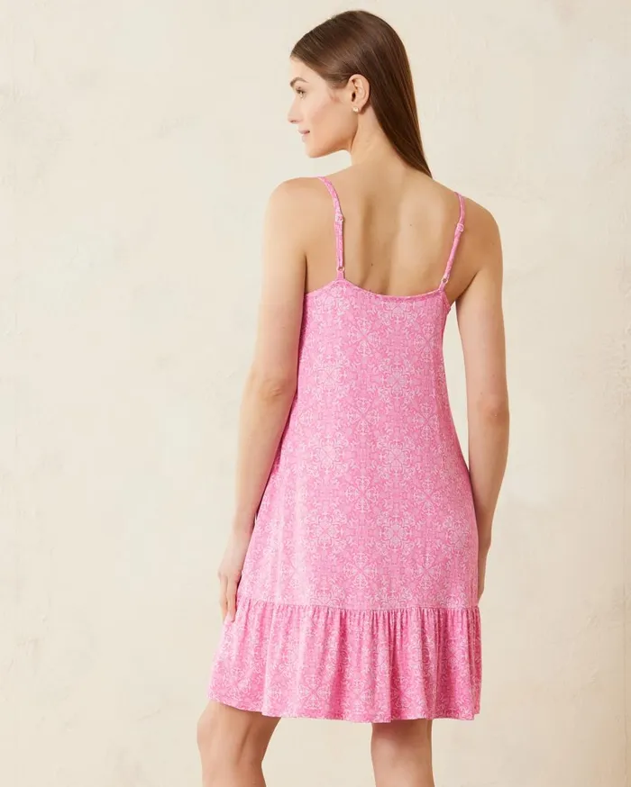 Tommy Bahama Long Sleeve and Pants Sleep Set Pink Guava Women Sleepwear Tommy Bahama Long Sleeve and Pants Sleep Set Pink Guava Women Sleepwear