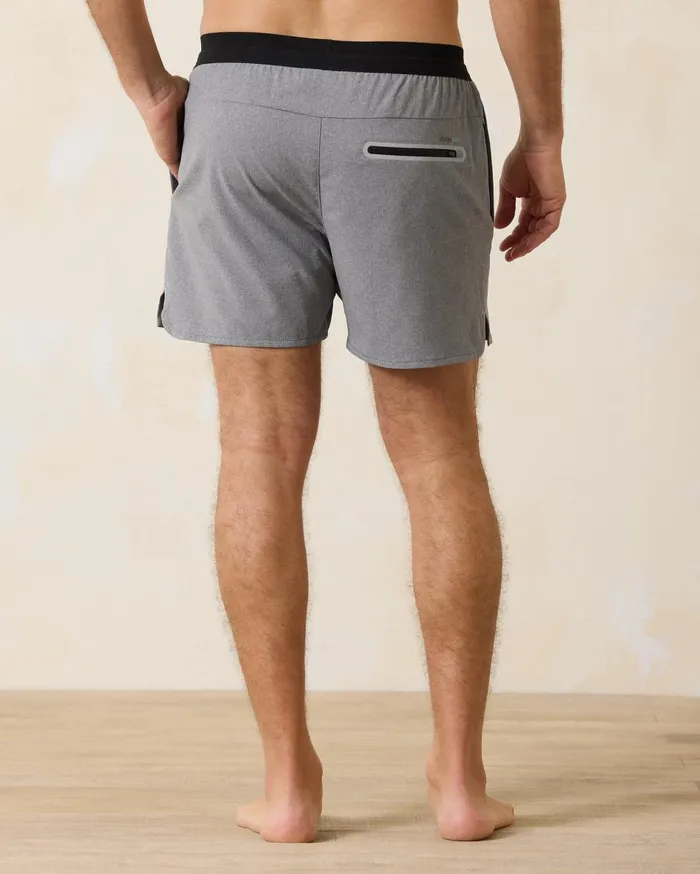 Tommy Bahama Naples Tales Of A Cocktail 6Inch Swim Trunks Concrete Grey Men Swim and Boardshorts Tommy Bahama Naples Tales Of A Cocktail 6Inch Swim Trunks Concrete Grey Men Swim and Boardshorts