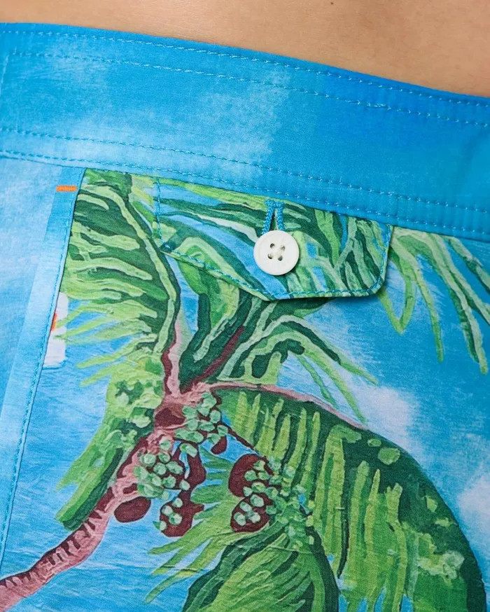 Tommy Bahama Naples Tropic Toss 6Inch Swim Trunks White Men Swim and Boardshorts Tommy Bahama Naples Tropic Toss 6Inch Swim Trunks White Men Swim and Boardshorts