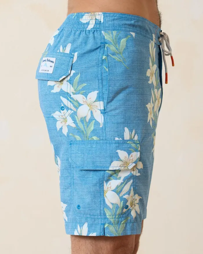 Tommy Bahama Rialto Luau Oasis 6Inch Swim Trunks Light Sky Men Swim and Boardshorts Tommy Bahama Rialto Luau Oasis 6Inch Swim Trunks Light Sky Men Swim and Boardshorts