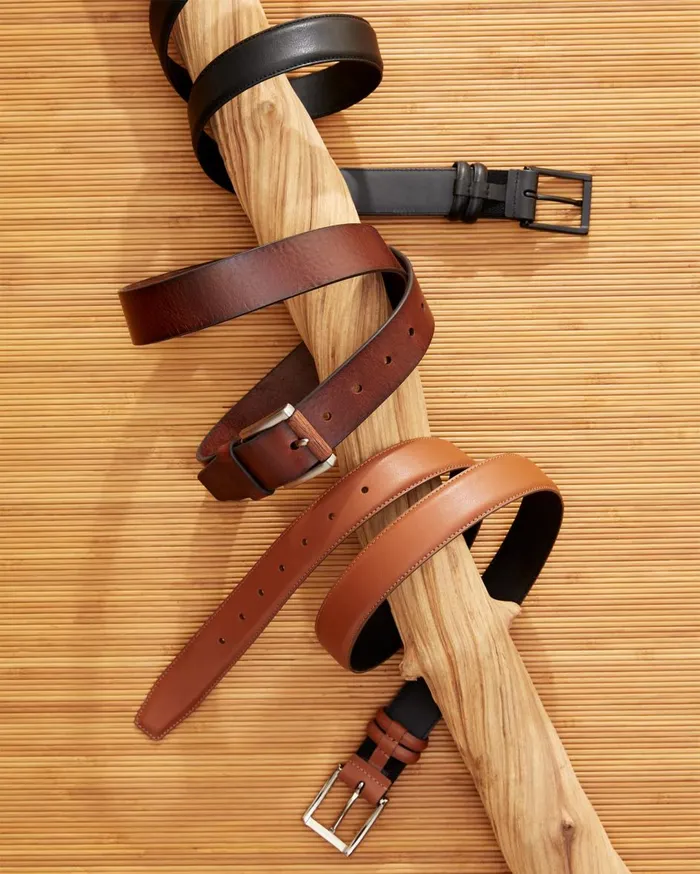 Tommy Bahama Tan Leather Overlay Belt Tan Men Belts Tommy Bahama Tan Leather Overlay Belt Tan Men Belts