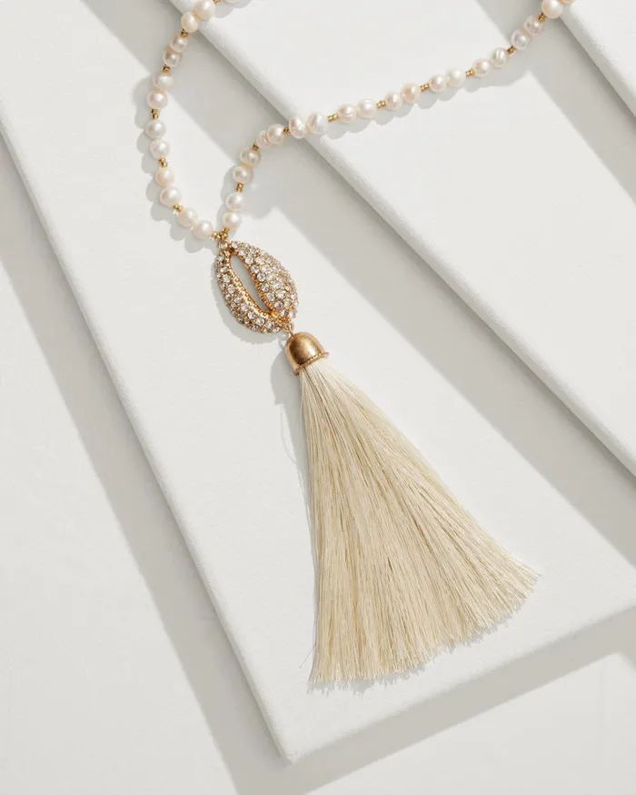 Tommy Bahama Virgin Gorda Fringe Pendant Necklace Gold Women Jewelry Collections Tommy Bahama Virgin Gorda Fringe Pendant Necklace Gold Women Jewelry Collections
