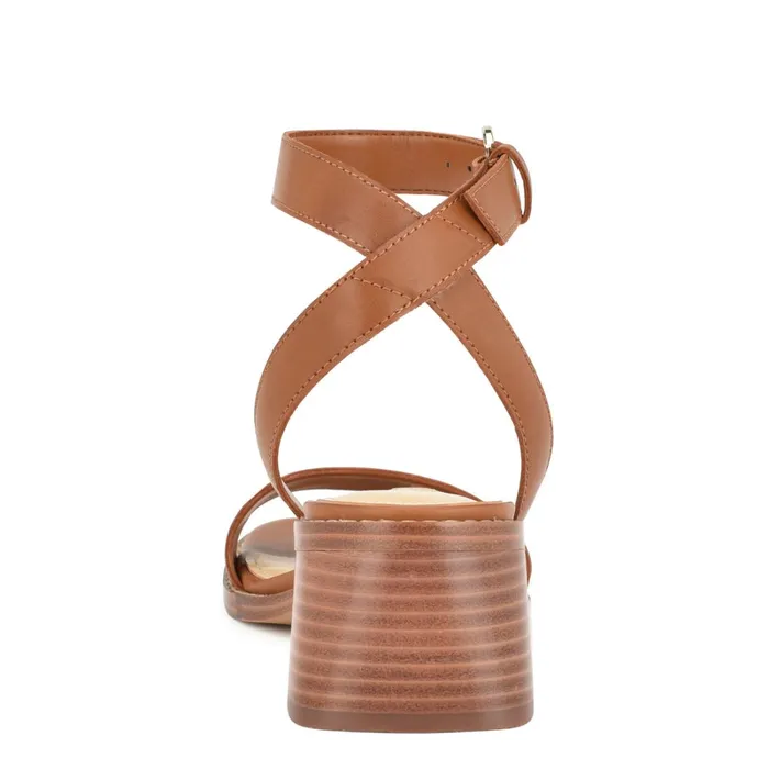 Tora Dress Sandals Dark Natural Women Nine West Low Heel Tora Dress Sandals Dark Natural Women Nine West Low Heel