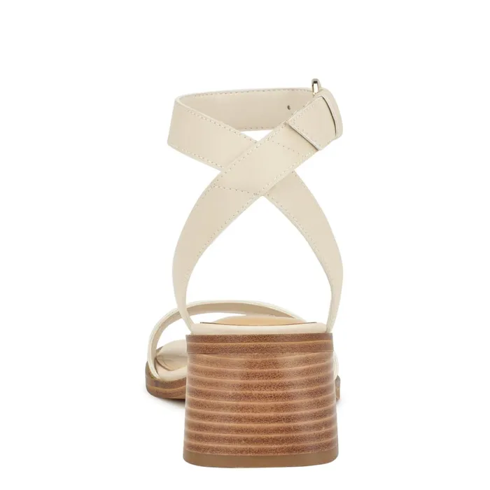 Tora Dress Sandals Ivory Women Nine West Low Heel Tora Dress Sandals Ivory Women Nine West Low Heel